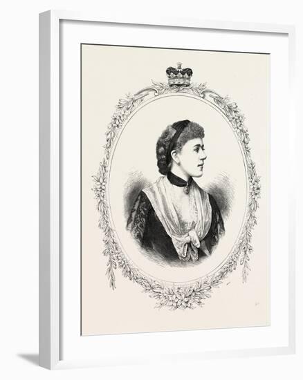 The Duchess of Westminster, 1882, UK-null-Framed Giclee Print