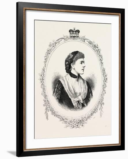 The Duchess of Westminster, 1882, UK-null-Framed Giclee Print