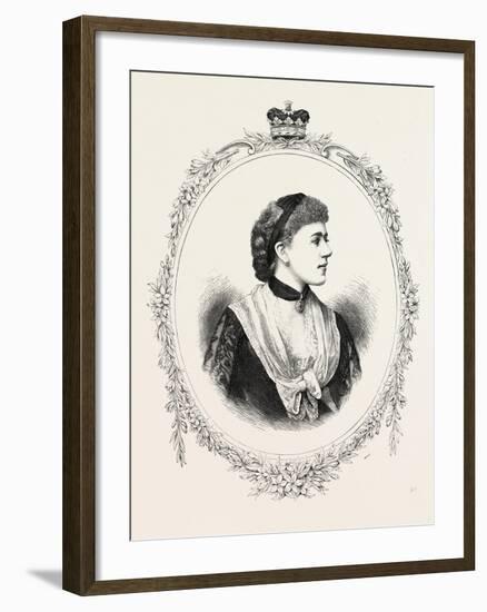 The Duchess of Westminster, 1882, UK-null-Framed Giclee Print