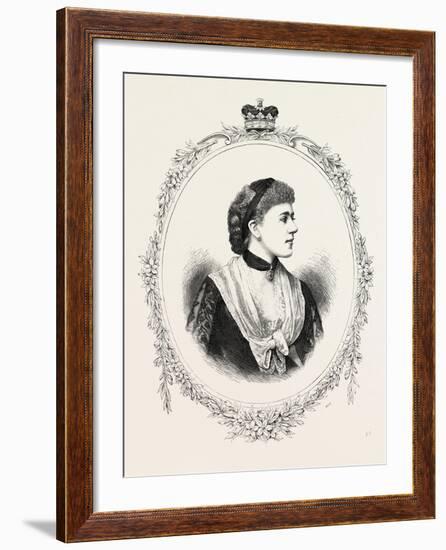 The Duchess of Westminster, 1882, UK-null-Framed Giclee Print