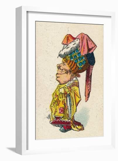 The Duchess Smiling, 1930-John Tenniel-Framed Giclee Print