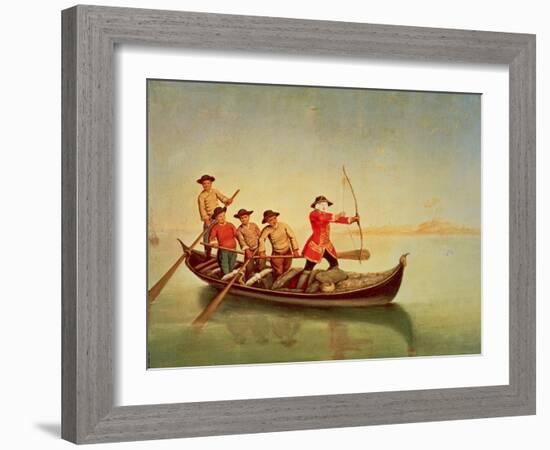 The Duck Hunt-Pietro Longhi-Framed Giclee Print