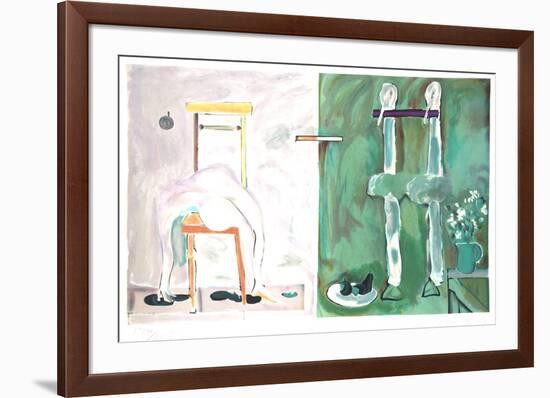 The Duck Pond: Chair-Daniel Marshall-Framed Collectable Print