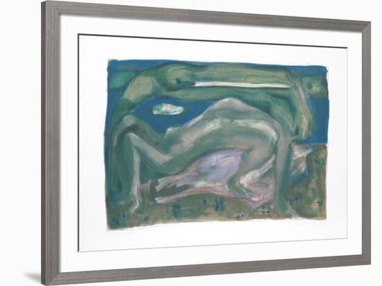 The Duck Pond:The Evening-Daniel Marshall-Framed Limited Edition