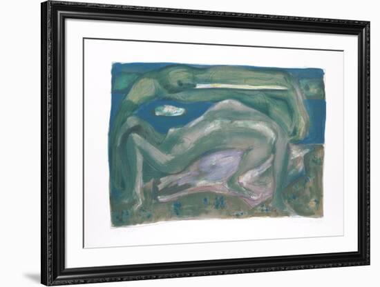 The Duck Pond:The Evening-Daniel Marshall-Framed Limited Edition