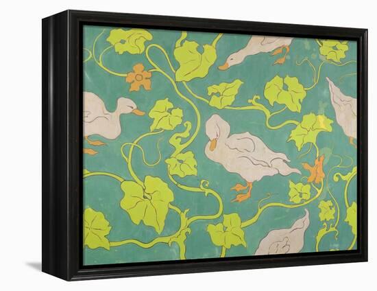 The Ducks, C.1893-99 (Oil on Canvas)-Paul Ranson-Framed Premier Image Canvas