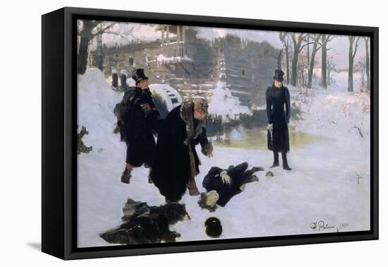 The Duel, 1901-Ilya Efimovich Repin-Framed Premier Image Canvas