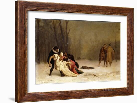 The Duel after the Ball-Jean Leon Gerome-Framed Giclee Print