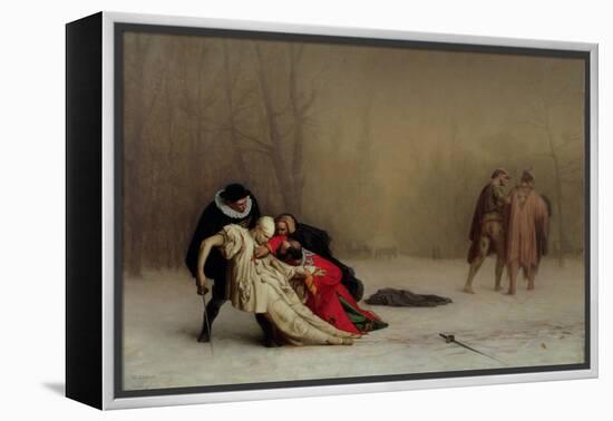 The Duel after the Masquerade, 1857-59-Jean Leon Gerome-Framed Premier Image Canvas