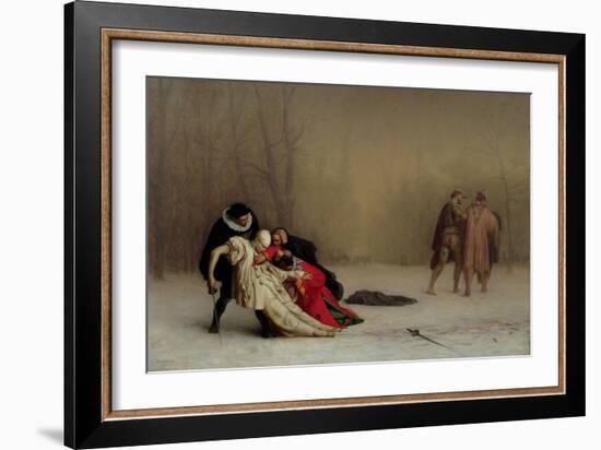 The Duel after the Masquerade, 1857-59-Jean Leon Gerome-Framed Giclee Print