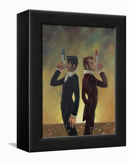 The Duel-Aaron Jasinski-Framed Stretched Canvas