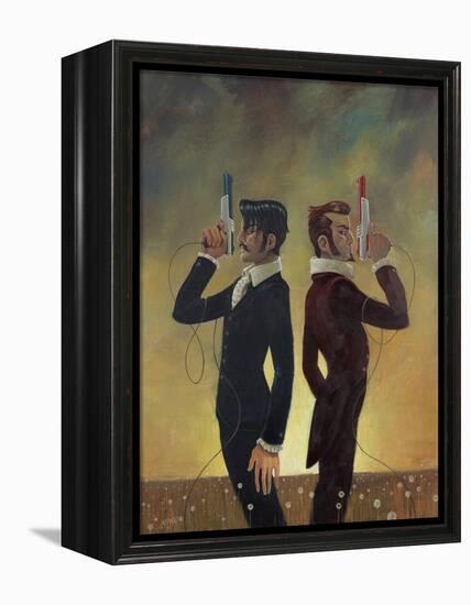 The Duel-Aaron Jasinski-Framed Stretched Canvas