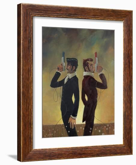 The Duel-Aaron Jasinski-Framed Art Print