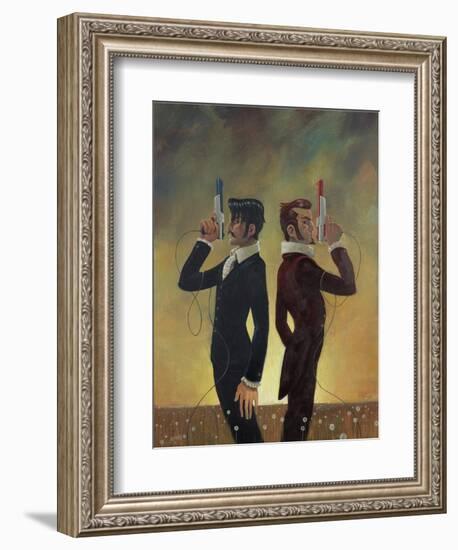 The Duel-Aaron Jasinski-Framed Art Print