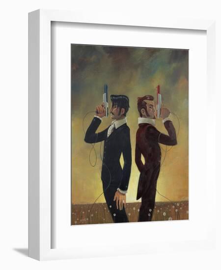 The Duel-Aaron Jasinski-Framed Premium Giclee Print
