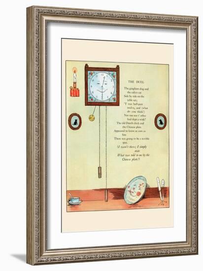 The Duel-Eugene Field-Framed Art Print