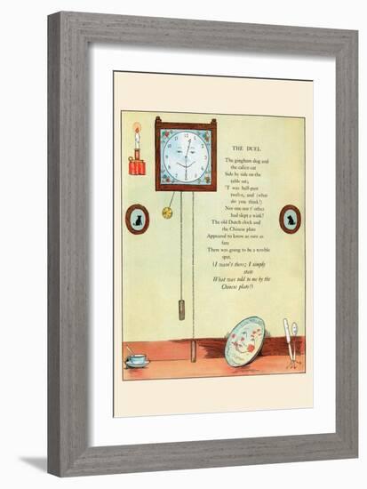 The Duel-Eugene Field-Framed Art Print