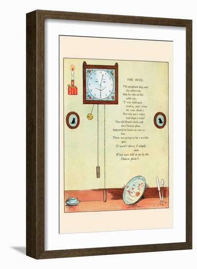 The Duel-Eugene Field-Framed Art Print