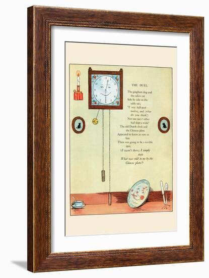 The Duel-Eugene Field-Framed Art Print