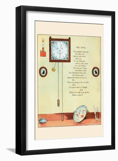 The Duel-Eugene Field-Framed Art Print