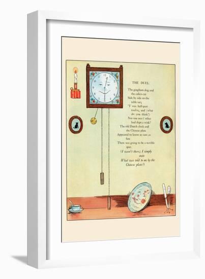 The Duel-Eugene Field-Framed Art Print