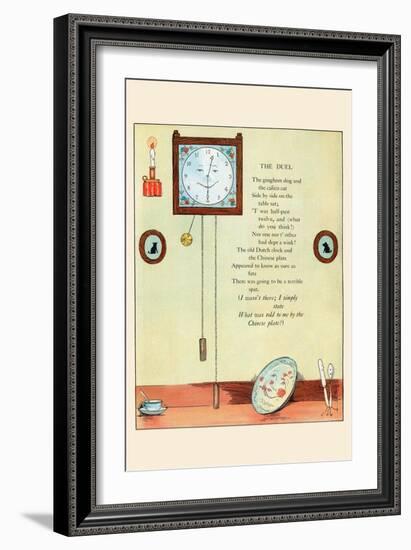 The Duel-Eugene Field-Framed Art Print