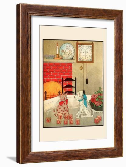 The Duel-Eugene Field-Framed Art Print