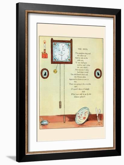 The Duel-Eugene Field-Framed Art Print