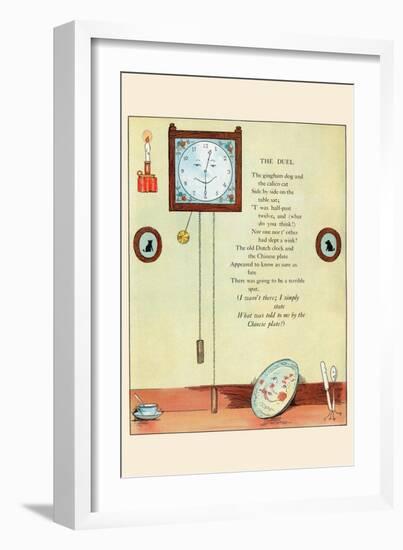 The Duel-Eugene Field-Framed Art Print