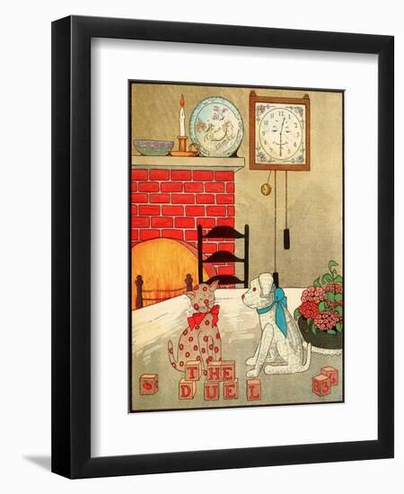 The Duel-Eugene Field-Framed Art Print