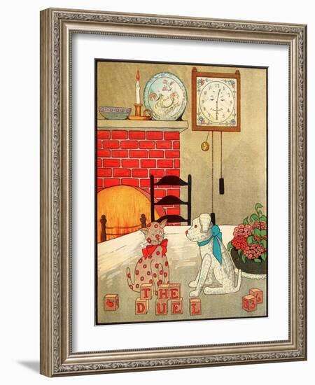 The Duel-Eugene Field-Framed Art Print