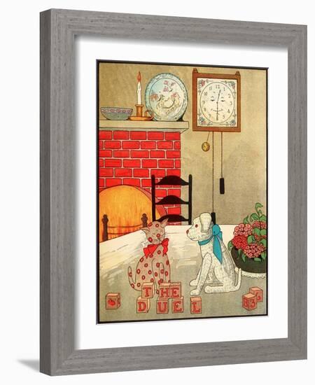 The Duel-Eugene Field-Framed Art Print