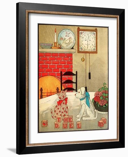 The Duel-Eugene Field-Framed Art Print