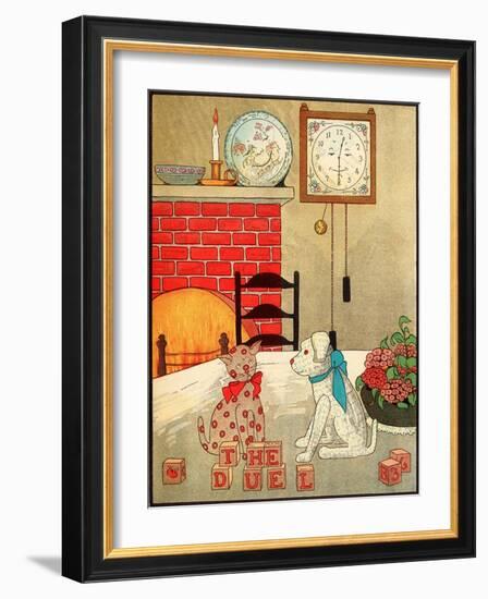 The Duel-Eugene Field-Framed Art Print