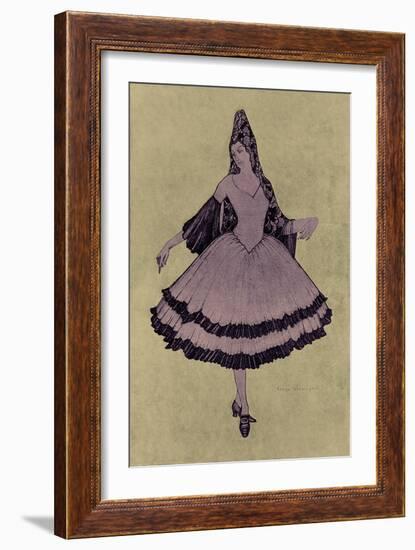 The Duenna-George Sheringham-Framed Giclee Print