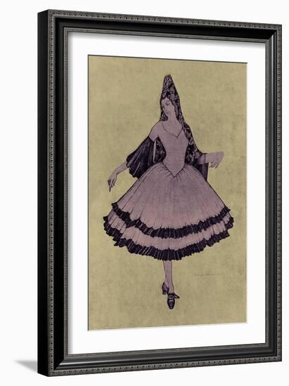 The Duenna-George Sheringham-Framed Giclee Print