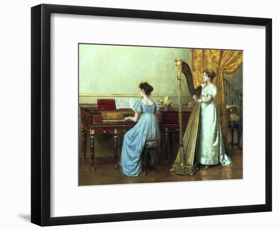 The Duet-George Goodwin Kilburne-Framed Giclee Print