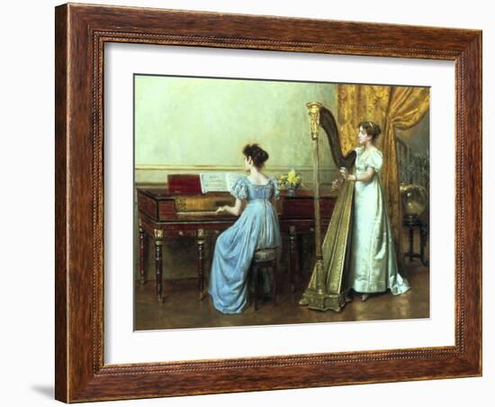 The Duet-George Goodwin Kilburne-Framed Giclee Print