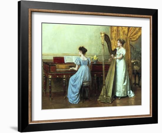 The Duet-George Goodwin Kilburne-Framed Giclee Print