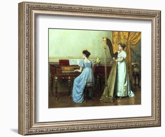 The Duet-George Goodwin Kilburne-Framed Giclee Print