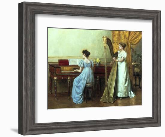 The Duet-George Goodwin Kilburne-Framed Giclee Print