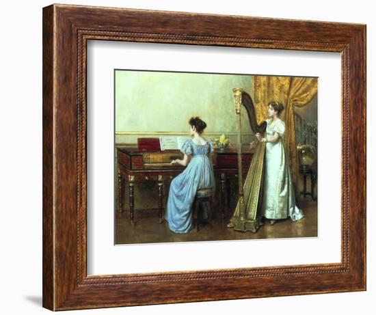 The Duet-George Goodwin Kilburne-Framed Giclee Print