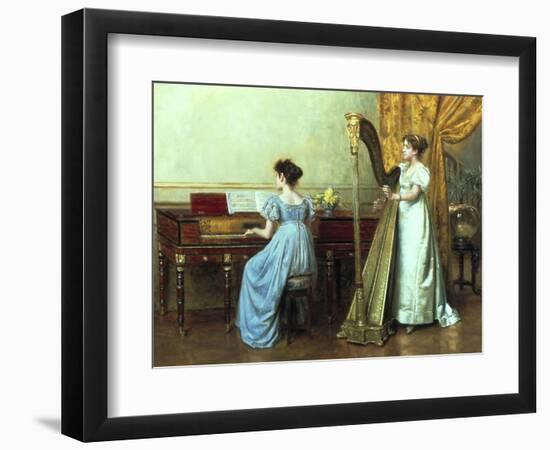 The Duet-George Goodwin Kilburne-Framed Giclee Print