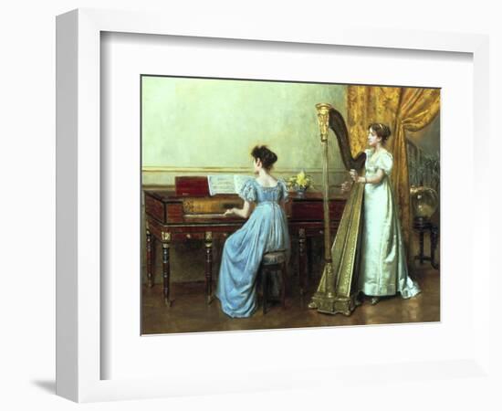 The Duet-George Goodwin Kilburne-Framed Giclee Print