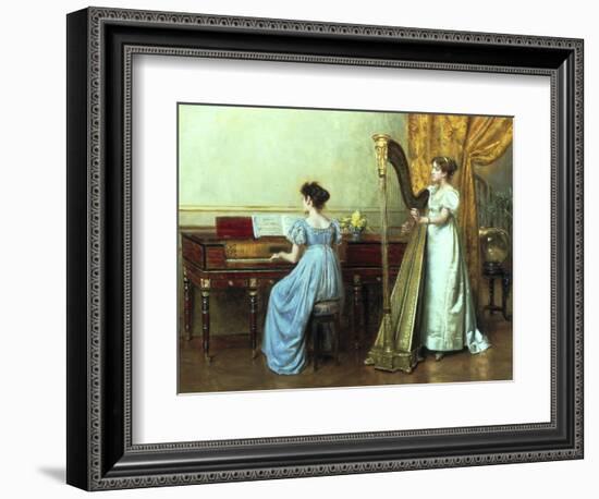 The Duet-George Goodwin Kilburne-Framed Giclee Print