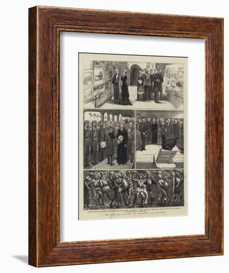The Duke and Duchess of Connaught at Brighton-null-Framed Giclee Print