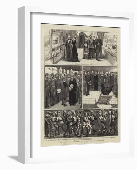 The Duke and Duchess of Connaught at Brighton-null-Framed Giclee Print