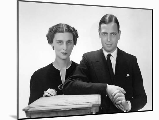 The Duke and Duchess of Kent, Prince George Married to Princess Marina-Cecil Beaton-Mounted Photographic Print