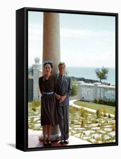 The Duke and Duchess of Windsor, aka Wallis Simpson-Thomas D^ Mcavoy-Framed Premier Image Canvas