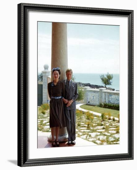 The Duke and Duchess of Windsor, aka Wallis Simpson-Thomas D^ Mcavoy-Framed Premium Photographic Print